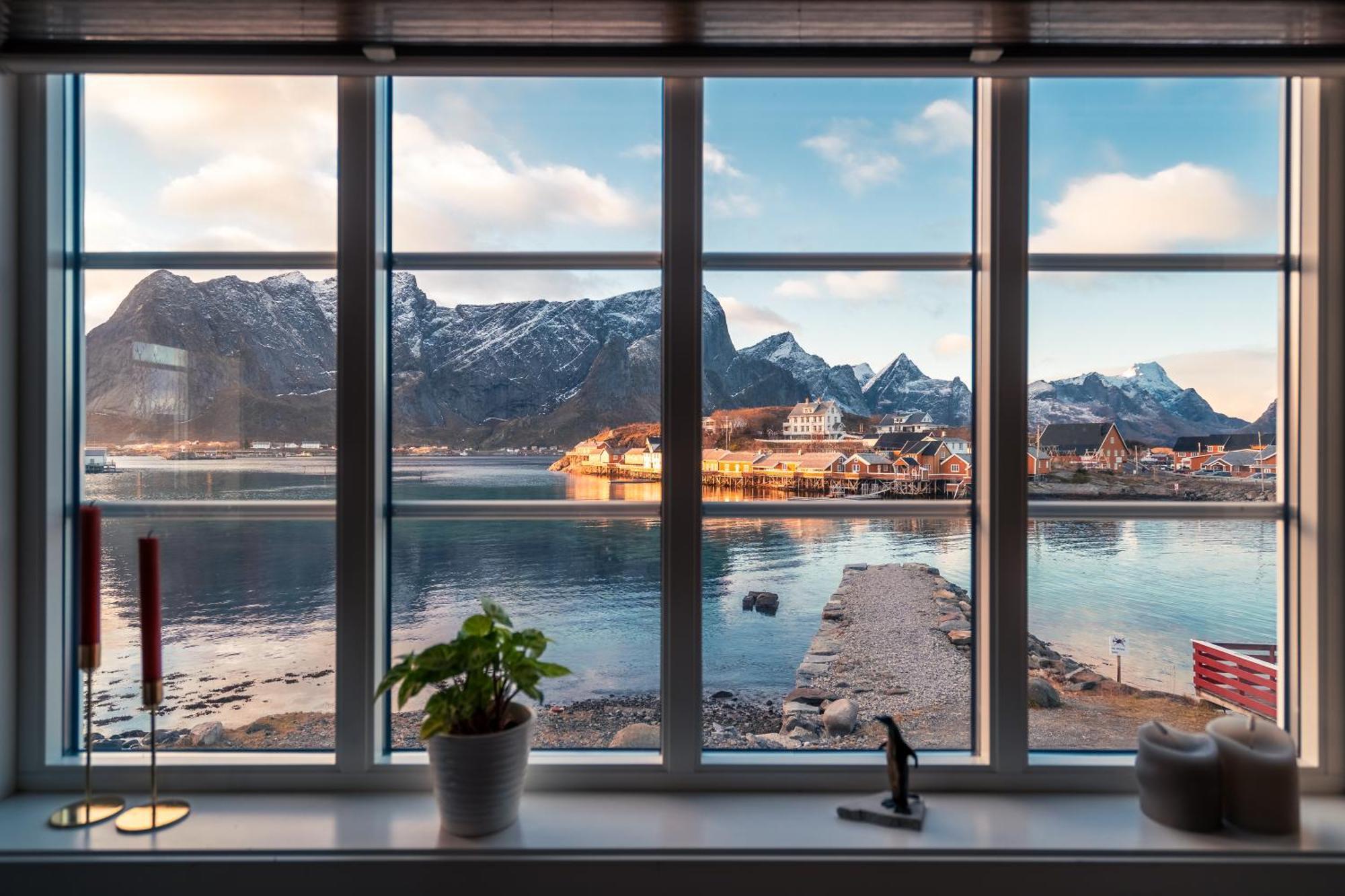 Villa Little White House Reine Exterior foto